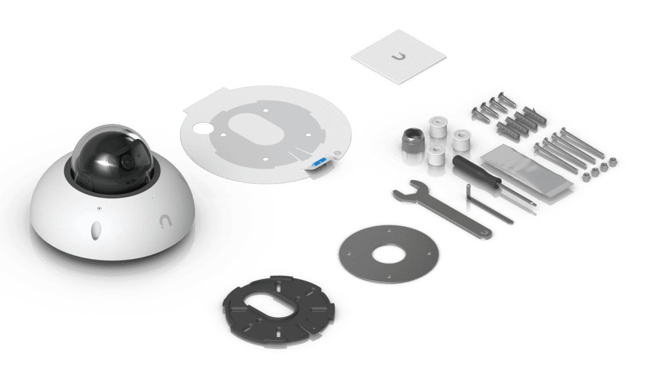 Ubiquiti G6 Dome IP security camera Indoor & outdoor 3840 x 2160 pixels Ceiling/wall