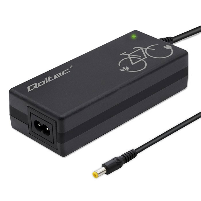 Qoltec 50761 Charger for e-bike batteries 36V 42V 2A 5.5*2.5