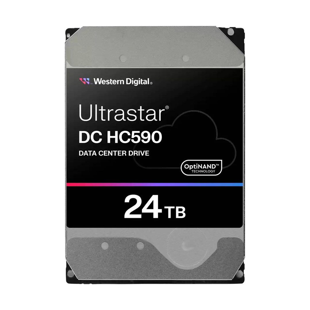 Western Digital DC HC590 internal hard drive 24 TB 7200 RPM 3.5 SAS