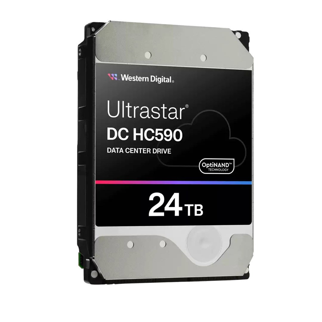 Western Digital DC HC590 internal hard drive 24 TB 7200 RPM 3.5 SAS