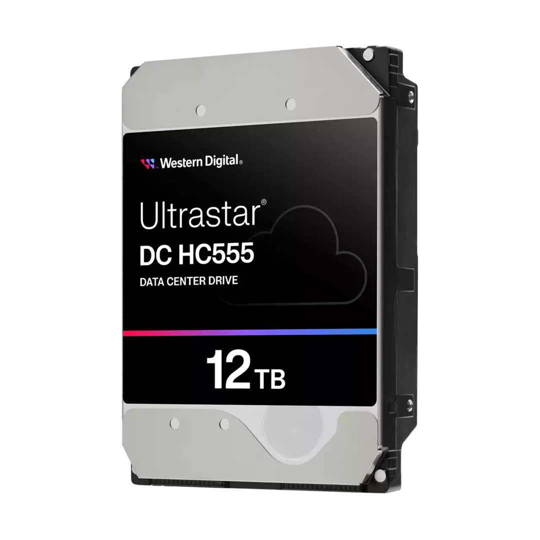 Western Digital Ultrastar DC HC555 internal hard drive 12 TB 7200 RPM 512 MB 3.5 SAS3