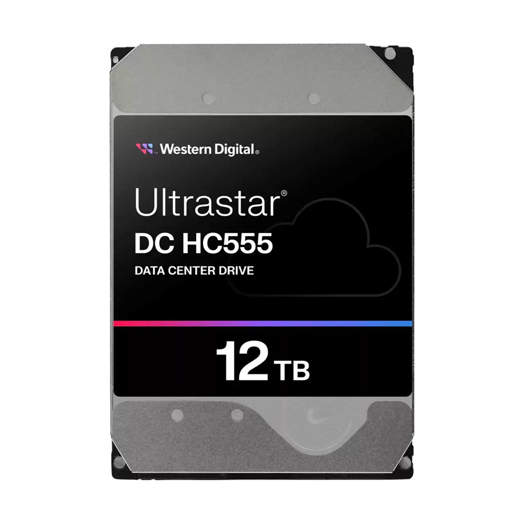 Western Digital Ultrastar DC HC555 internal hard drive 12 TB 7200 RPM 512 MB 3.5 SAS3