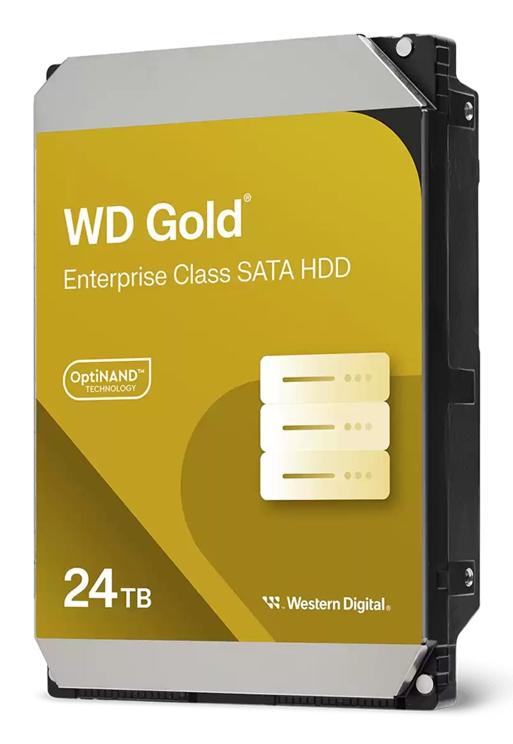 Western Digital Gold WD242KRYZ internal hard drive 24 TB 7200 RPM 512 MB 3.5 Serial ATA III