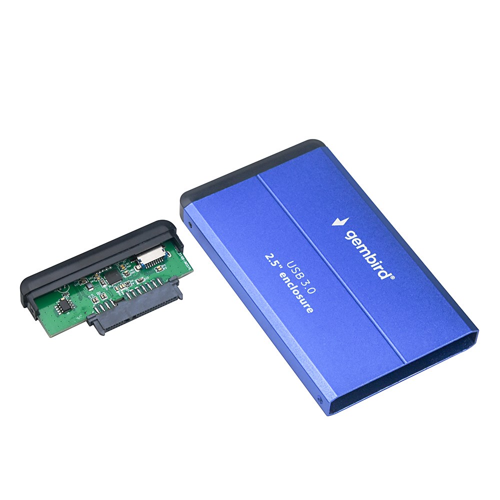 Gembird EE2-U3S-2-B storage drive enclosure 2.5 USB 3.0 HDD enclosure Blue