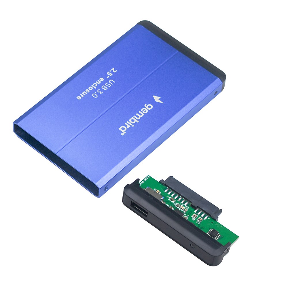 Gembird EE2-U3S-2-B storage drive enclosure 2.5 USB 3.0 HDD enclosure Blue