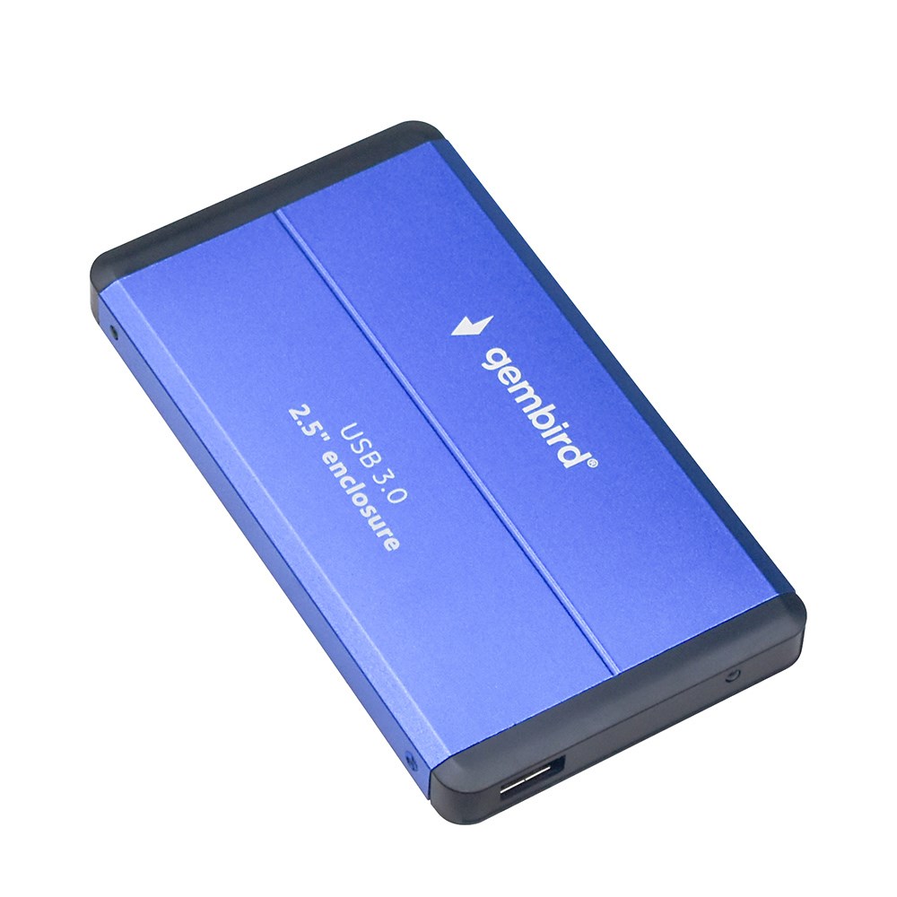 Gembird EE2-U3S-2-B storage drive enclosure 2.5 USB 3.0 HDD enclosure Blue