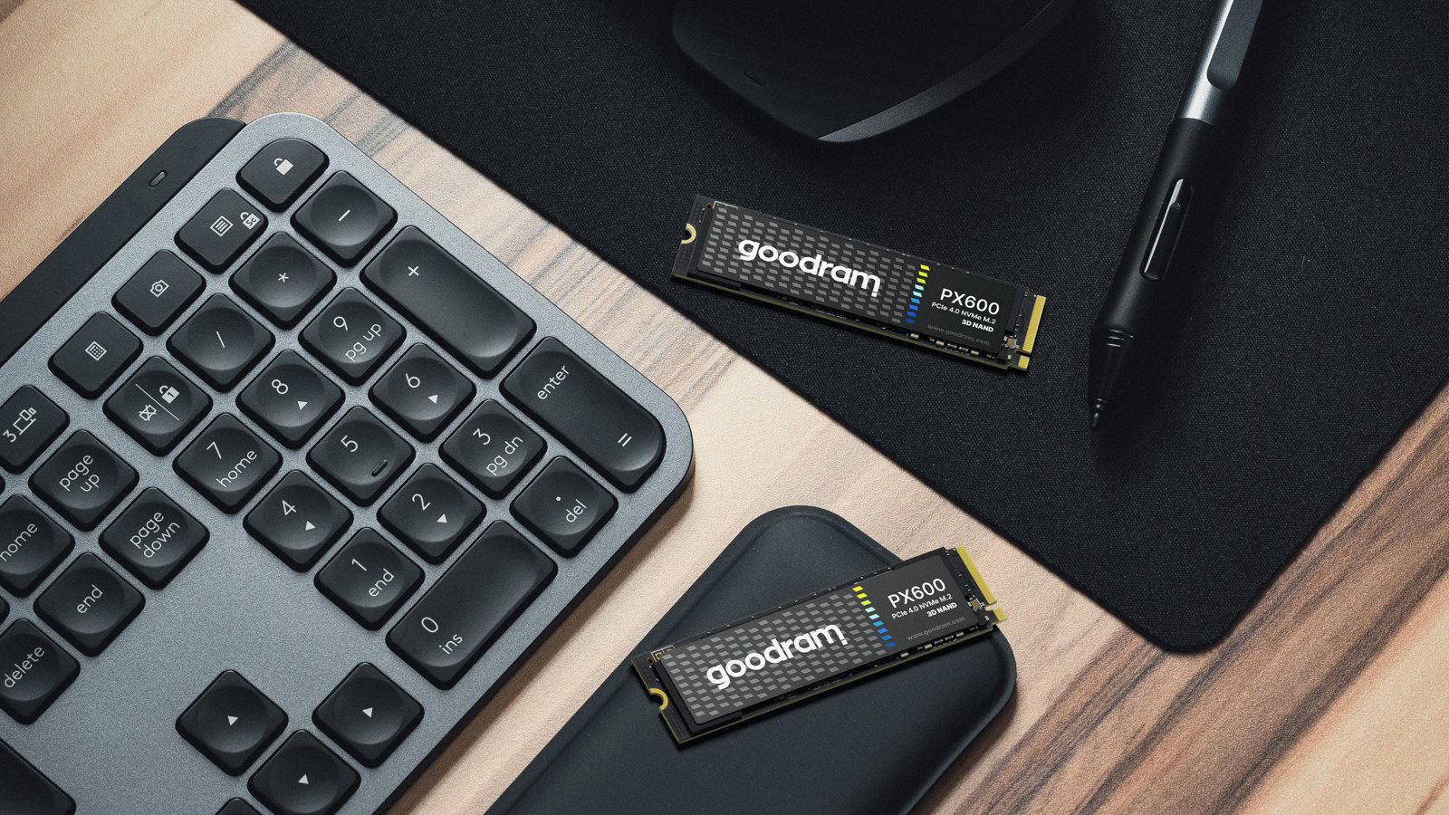 Goodram SSDPR-PX600-1K0-80 internal solid state drive 1 TB M.2 PCI Express 4.0 NVMe 3D NAND
