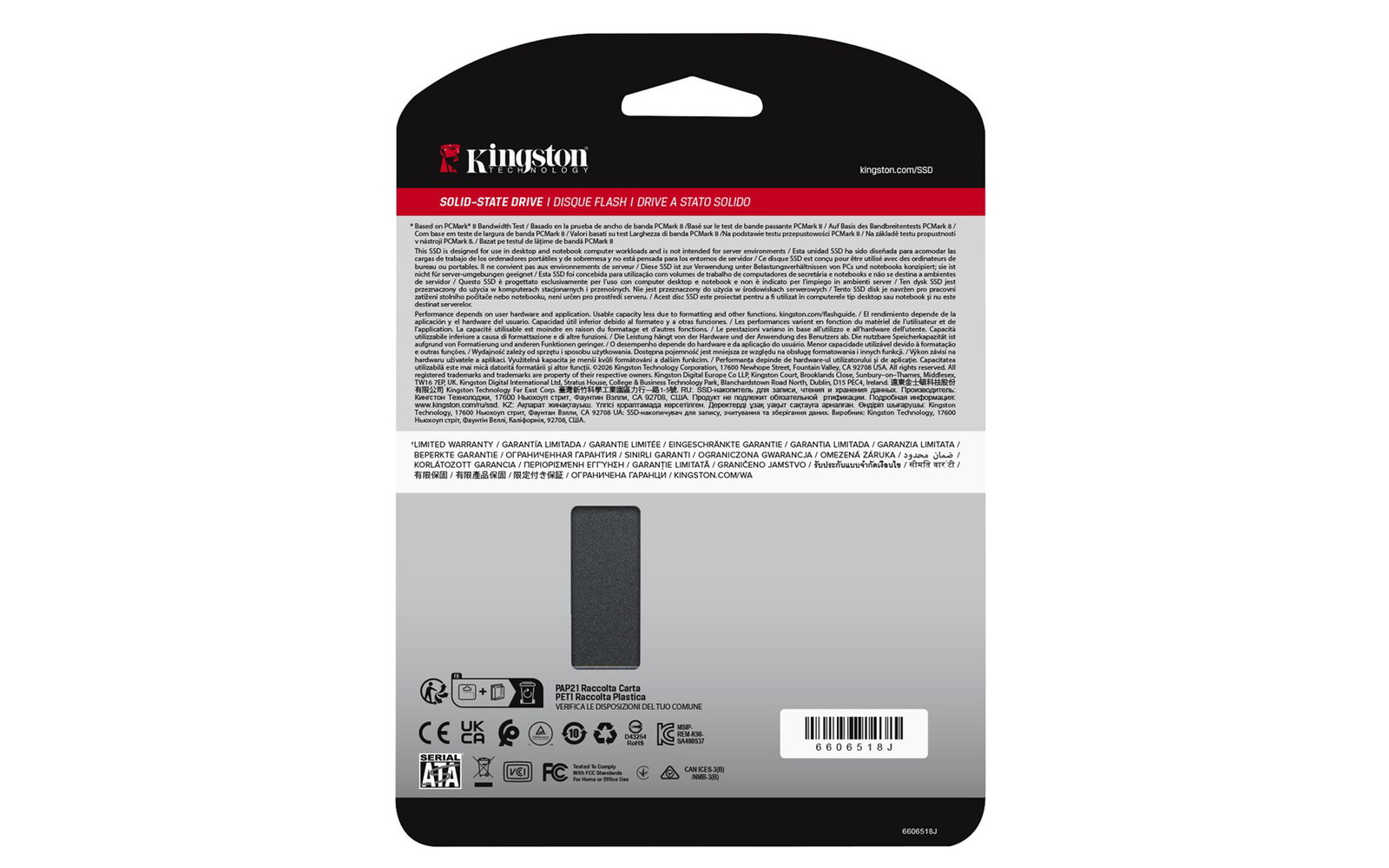 Kingston Technology A400 960 GB 2.5 Serial ATA III TLC