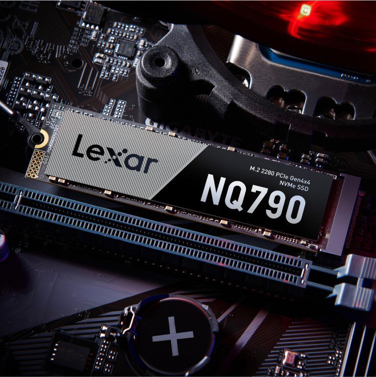 Lexar LNQ790 512GB M.2 PCIe NVMe SSD