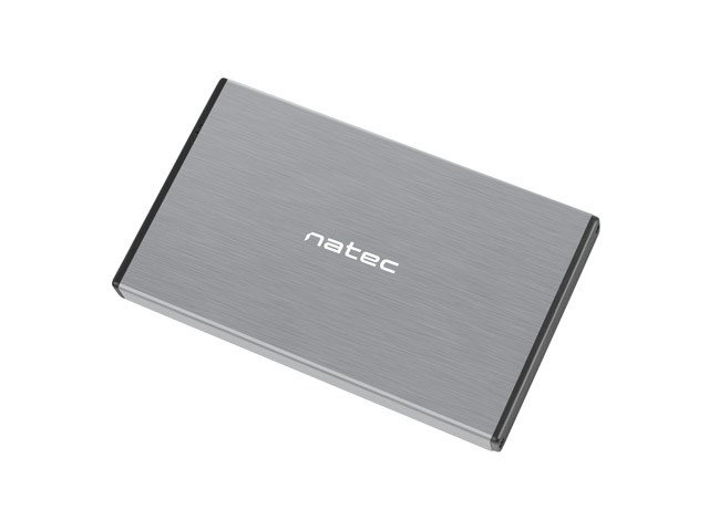 NATEC HDD ENCLOSURE RHINO GO (USB 3.0, 2.5, GREY)