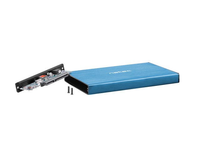NATEC CASE HDD RHINO GO (USB 3.0, 2.5, BLUE)