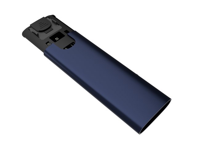 NATEC RHINO M.2 NVME LITE EXTERNAL SSD ENCLOSURE USB-C 3.2 GEN 2 STEEL NAVY