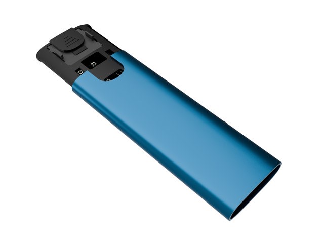 NATEC RHINO M.2 NVME LITE EXTERNAL SSD ENCLOSURE USB-C 3.2 GEN 2 HORIZON BLUE