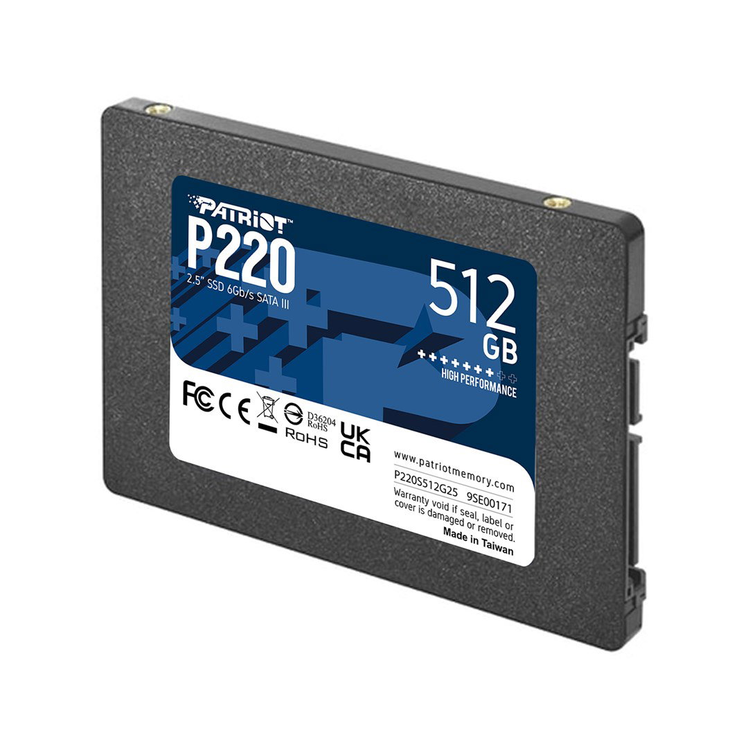 Patriot Memory P220 512GB 2.5 Serial ATA III
