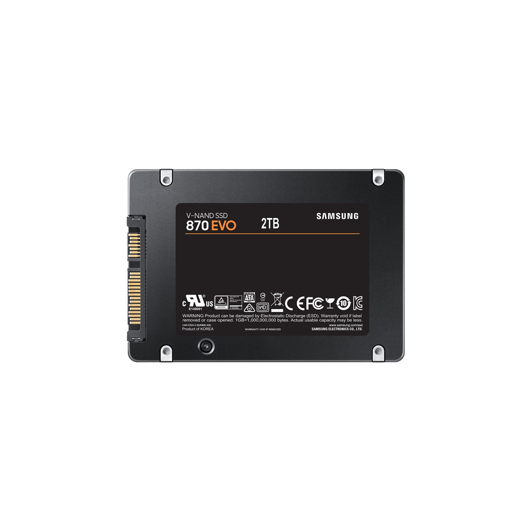Samsung 870 EVO 2 TB 2.5 Serial ATA III V-NAND MLC
