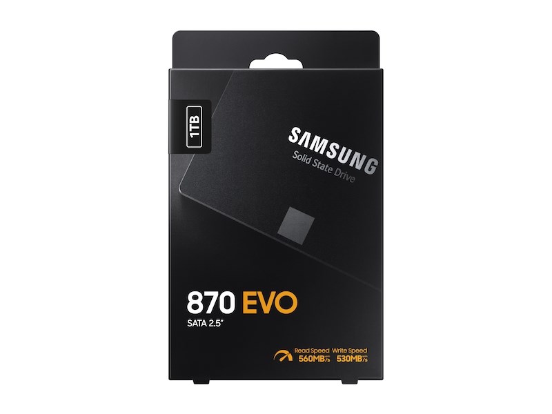 Samsung 870 EVO 1 TB 2.5 Serial ATA III V-NAND MLC