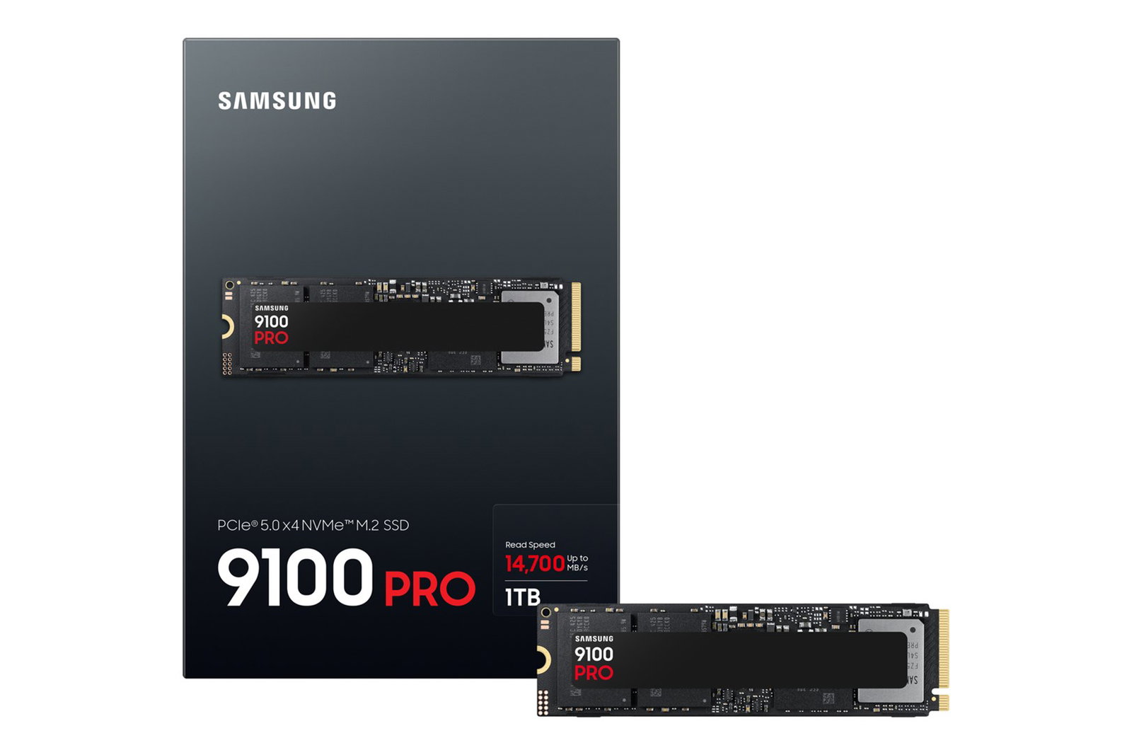 Samsung 9100 PRO PCIe 5.0 NVMe M.2 SSD - 1 TB