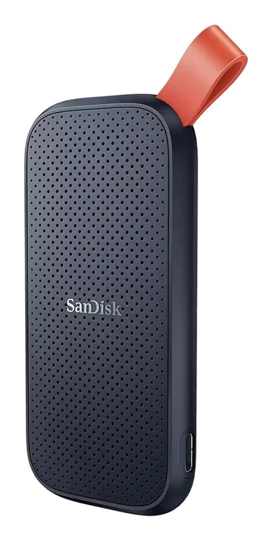 SanDisk SDSSDE30-2T00-G26 external solid state drive 2 TB USB Type-C 3.2 Gen 2 (3.1 Gen 2) Black
