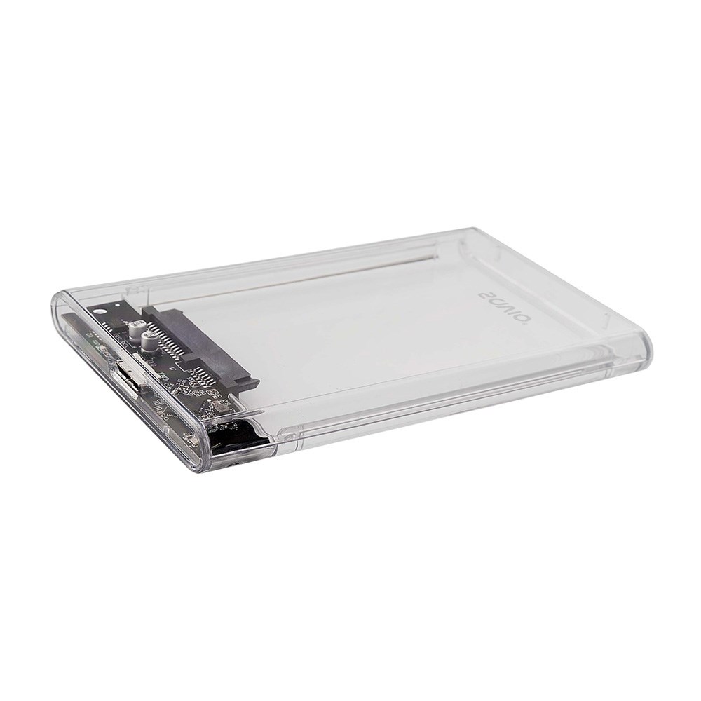 Savio 2.5 External HDD/SSD enclosure, USB 3.0, transparent, AK-66