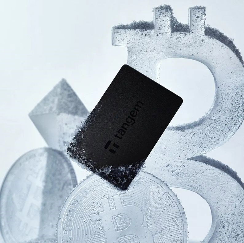 Tangem Wallet cryptocurrency wallet - 2 cards