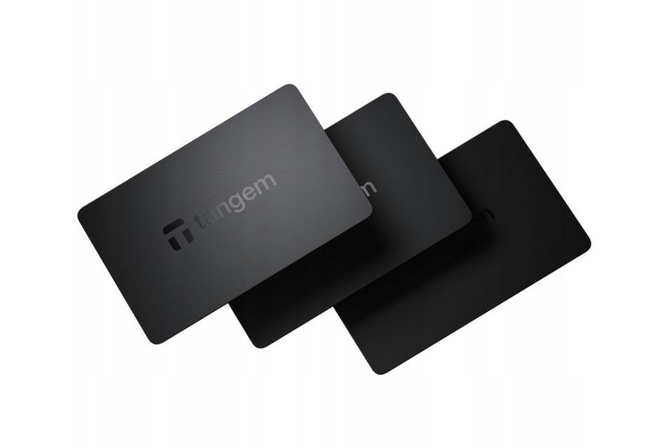 Tangem Wallet cryptocurrency wallet - 3 cards