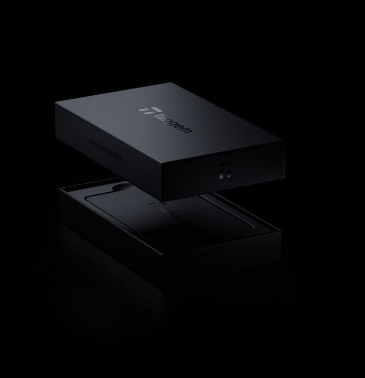 Tangem Wallet cryptocurrency wallet - 3 cards