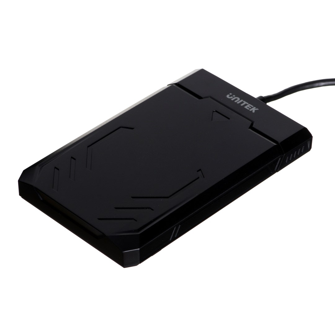UNITEK Y-3036 storage drive enclosure 2.5 HDD/SSD enclosure Black