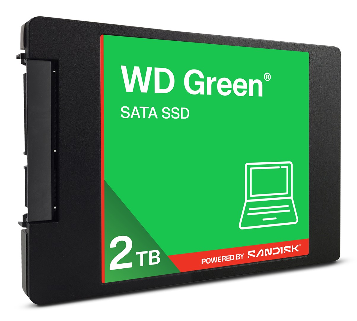 Western Digital Green WD SATA SSD 2,5/7 mm POWERED BY SANDISK 2 TB
