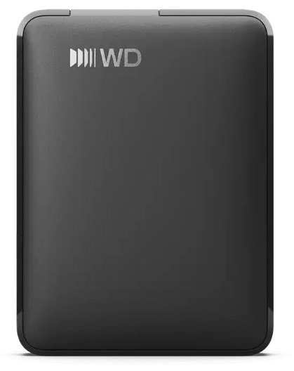 Western Digital Elements Portable (USB-C) external hard drive 1 TB 2.5 USB Type-C 3.2 Gen 1 (3.1 Gen 1) Black