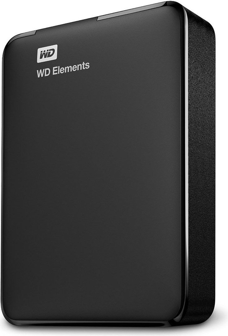 WD Elements Portable 4TB 2.5 Black External HDD