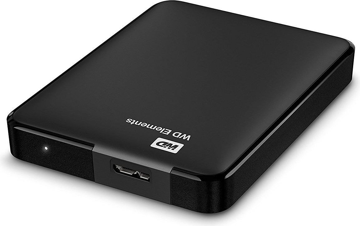 WD Elements Portable 4TB 2.5 Black External HDD