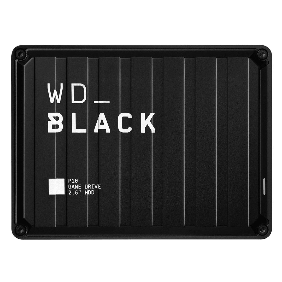 Western Digital P10 Game Drive external hard drive 4 TB 2.5 Micro-USB B 3.2 Gen 1 (3.1 Gen 1) Black