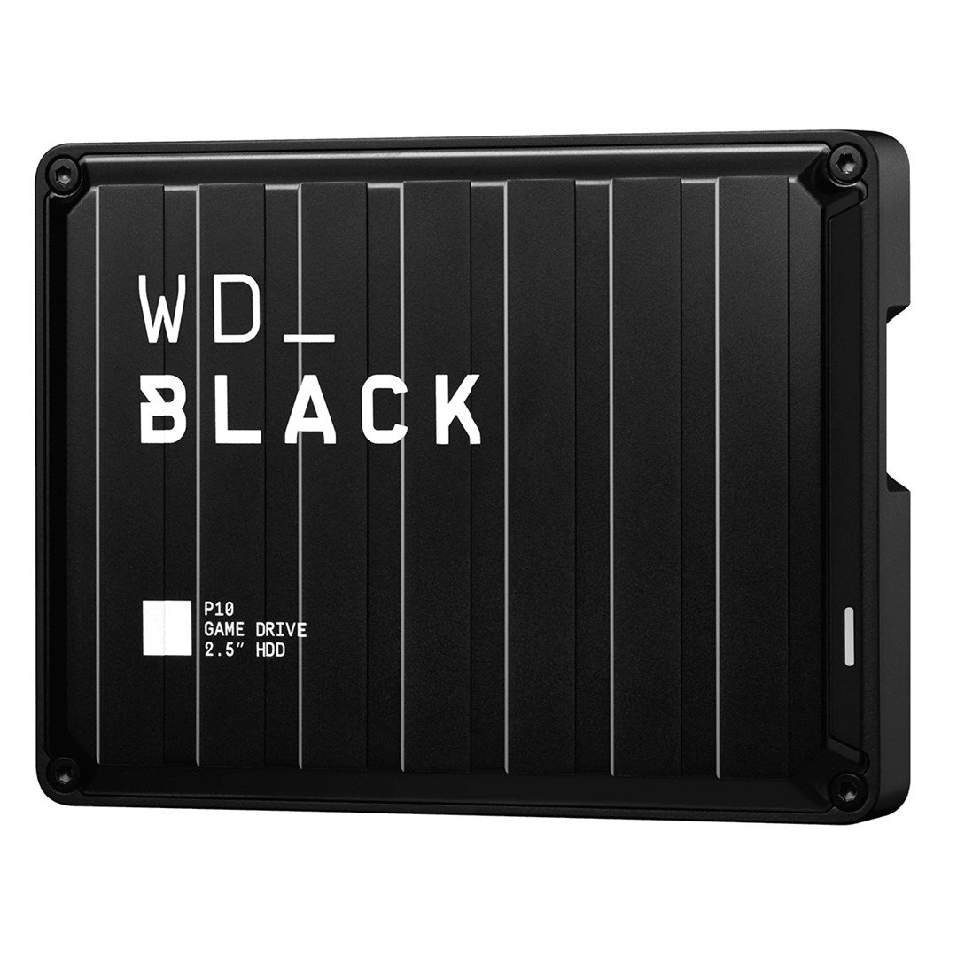Western Digital P10 Game Drive external hard drive 4 TB 2.5 Micro-USB B 3.2 Gen 1 (3.1 Gen 1) Black