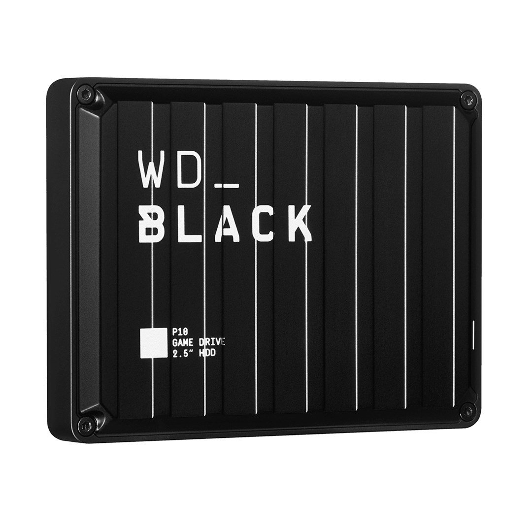 Western Digital P10 Game Drive external hard drive 4 TB 2.5 Micro-USB B 3.2 Gen 1 (3.1 Gen 1) Black