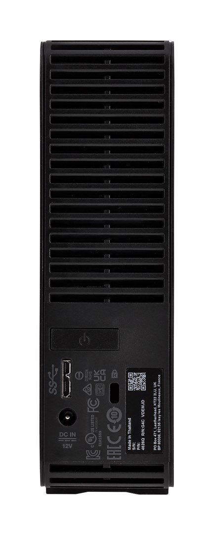 Western Digital Elements WDBWLG0080HBK-EESN external hard drive 8 TB Micro-USB B 3.2 Gen 1 (3.1 Gen 1) Black