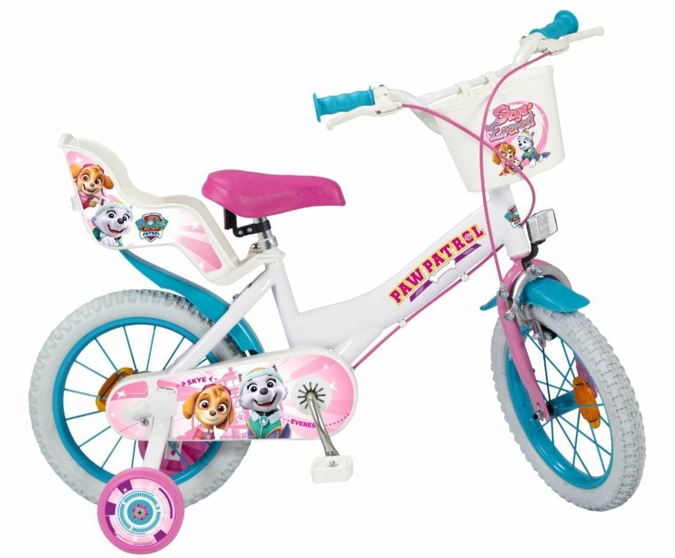 CHILDREN S BICYCLE 14 TOIMSA TOI1481 PAW PATROL WHITE