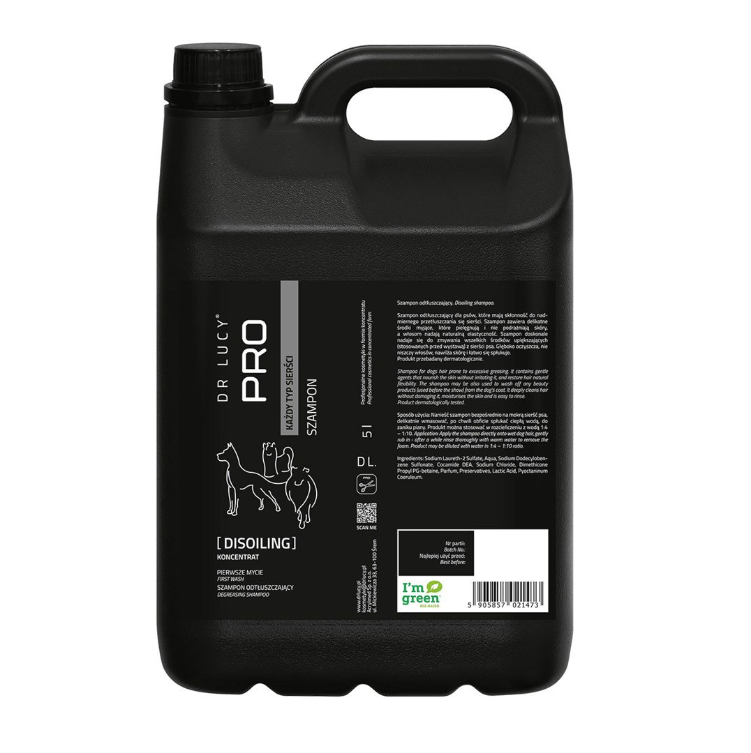 DR LUCY Pro Disoiling dog shampoo 5 l