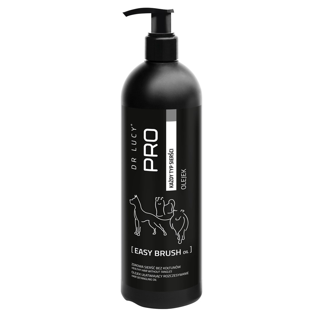 DR LUCY Pro Easy Brush detangling oil for dogs 500 ml