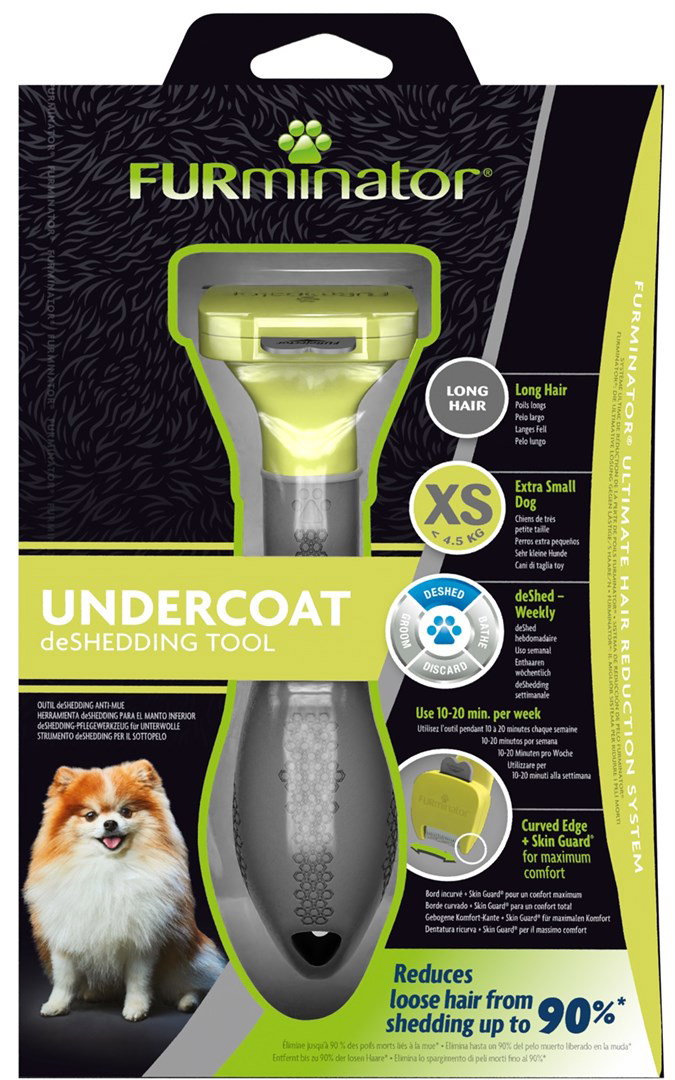FURminator Toy Dog - furminator for long-haired dogs - XS