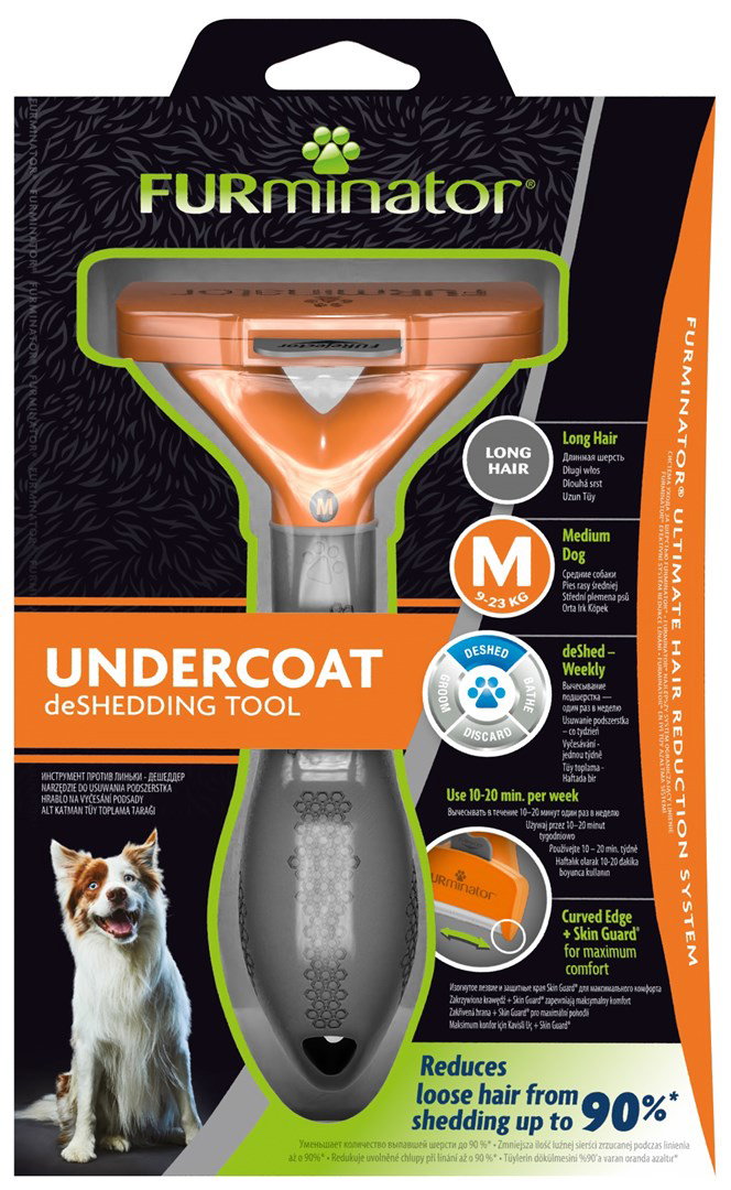 FURminator - furminator for long-haired dogs - M