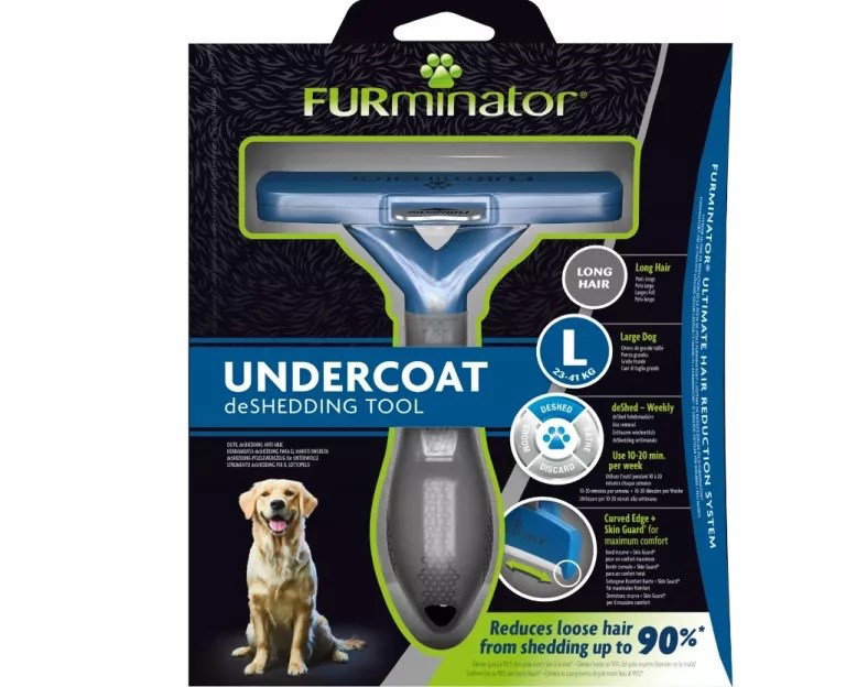 FURminator - furminator for longhaired dogs - L
