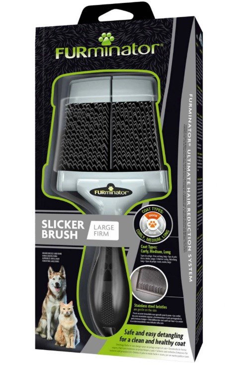 FURminator - slicker brush for dogs and cats - L