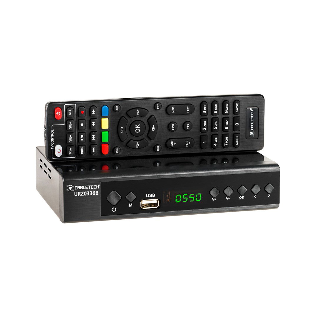 Cabletech DEKODER DVB-T2 H.265 HEVC URZ0336