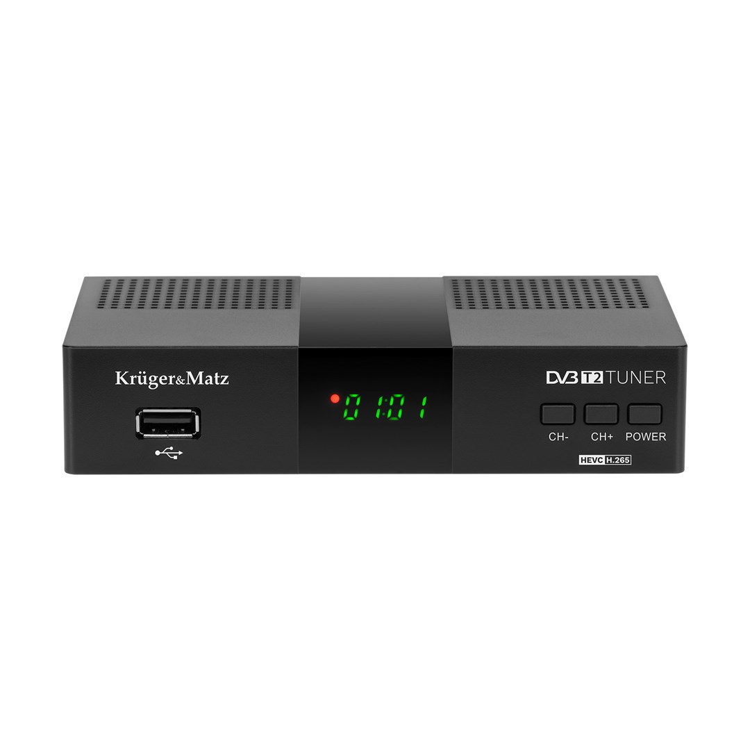 Kruger&Matz DVB-T2 H.265 HEVC Tuner KM0550D