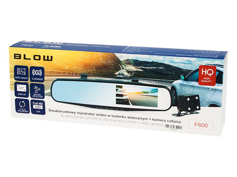 BLOW BLACKBOX DVR F600 dashcam Black