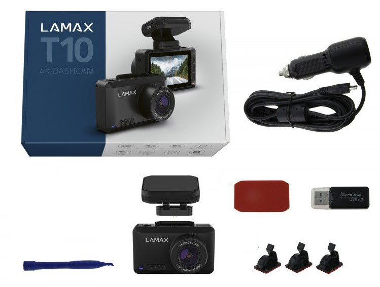 LAMAX T10 GPS 4K Wi-Fi dash cam