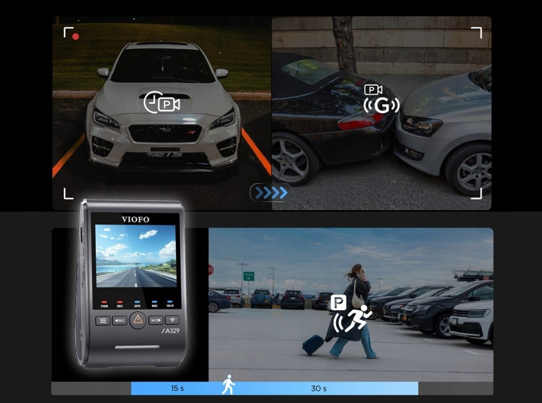 VIOFO A329S 3CH GPS video recorder