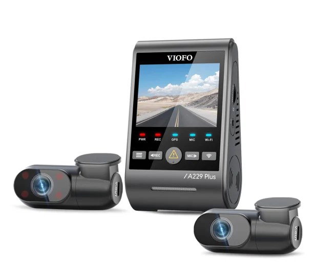 VIOFO A229 PLUS 3CH-G GPS video recorder