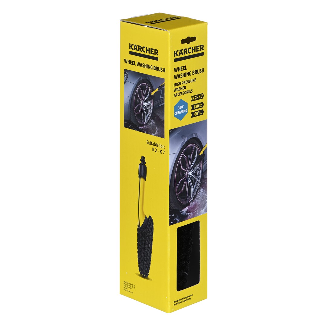 Krcher 2.643-234.0 scrub brush Black, Yellow