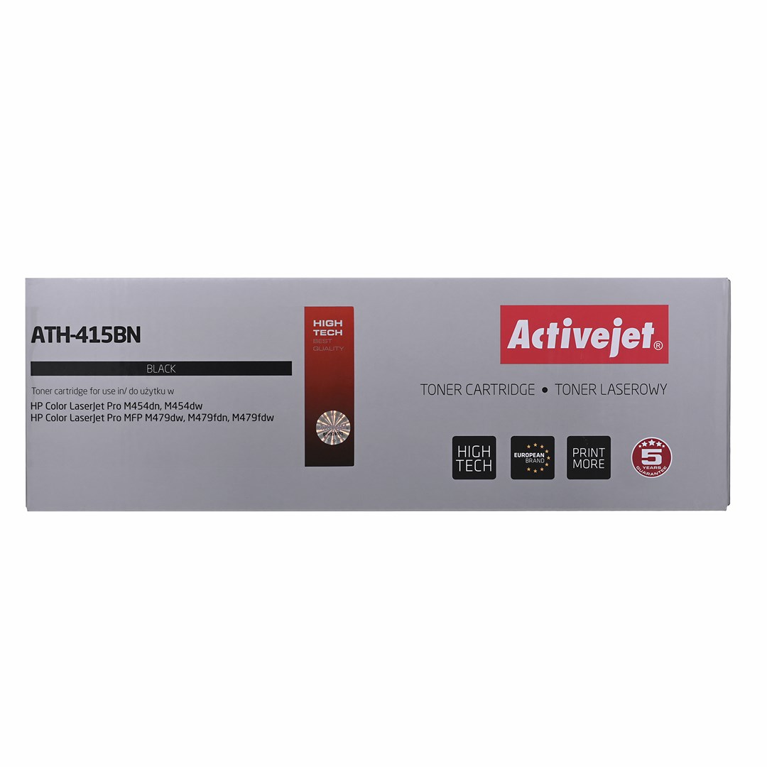 Activejet ATH-415BN Toner (replacement for HP 415A W2030A; Supreme; 2,400 pages; black) with chip